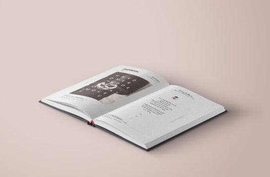 Hardcover Book Mockup for Open Design