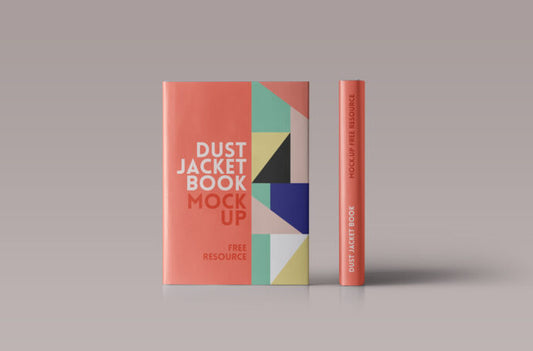 Hardcover Book Mockup for Standing Display