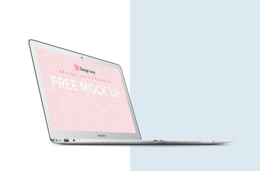 High-Quality MacBook Air Mockup for Clean Design