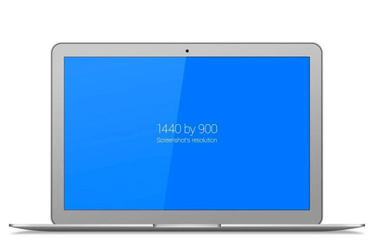 High-Quality MacBook Air Mockup for Clean Design