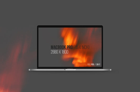 High-Quality MacBook Pro Mockup Template