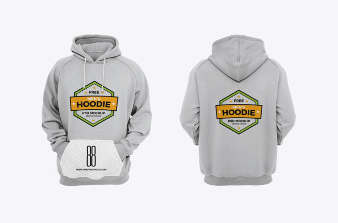 Hoodie Mockup Design Template