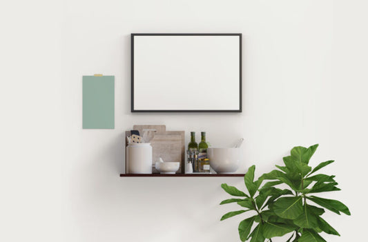 Kitchen Mockup Picture Frame