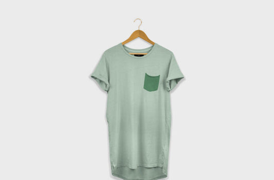 Longline T-Shirt Hanger Mockup for Display