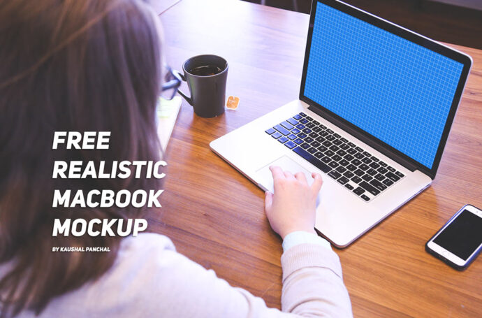 MacBook Mockup for Productivity Work