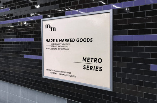 Metro Billboard Mockup