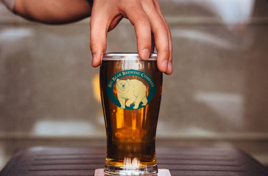 Mock-up of a Beer Glass