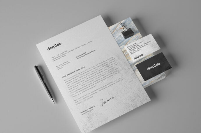 Mockup Set for Branding Stationery Design