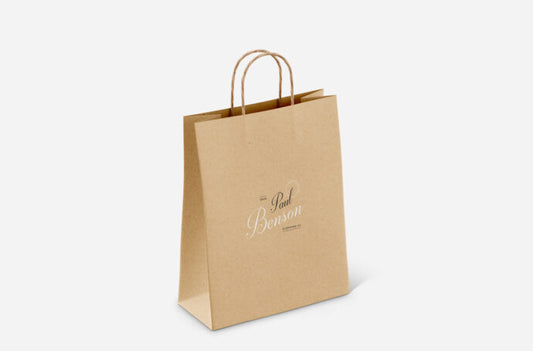 Mockup Set for Kraft Paper Bags