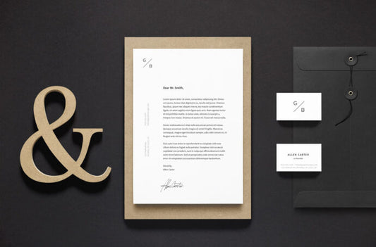 Mockup for Branding Stationery