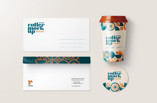 Mockup for Café Branding