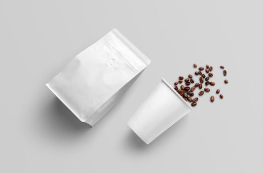 Mockup for Coffee Packaging Branding