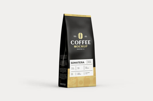 Mockup for Coffee Packaging