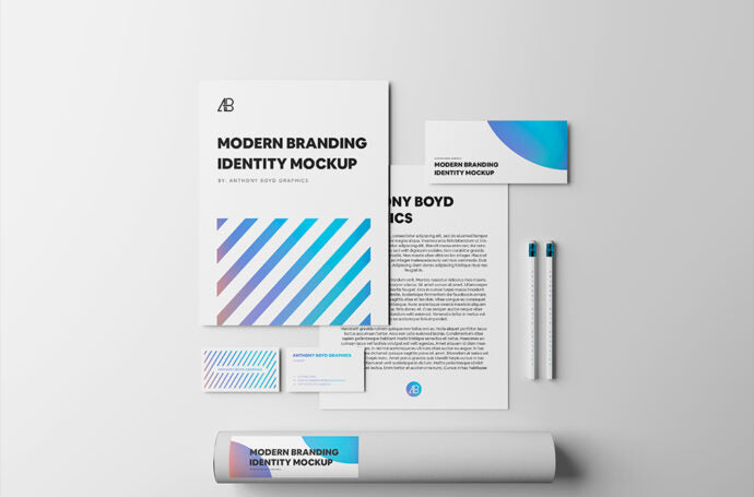 Mockup for Modern Branding Identity