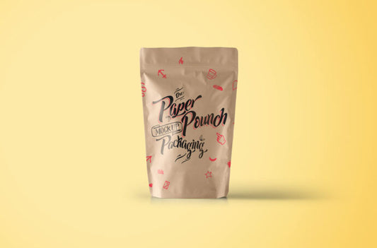 Mockup for Paper Pouch Packaging