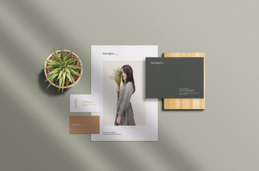 Mockup for Small Paper Branding