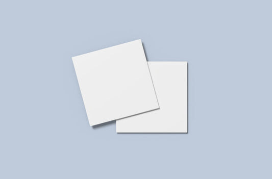 Mockup for Square Business Cards