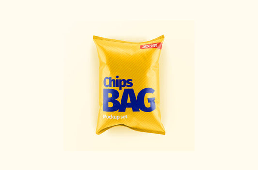 Mockup of Chip or Snacks Bag