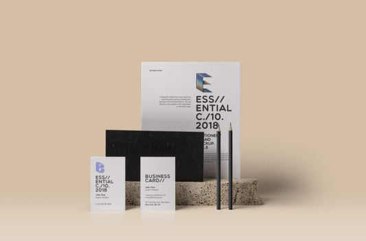 Mockup of Essential Stationery