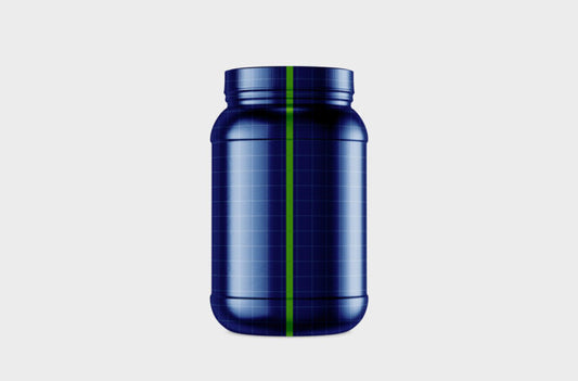 Mockup of Protein Powder Container