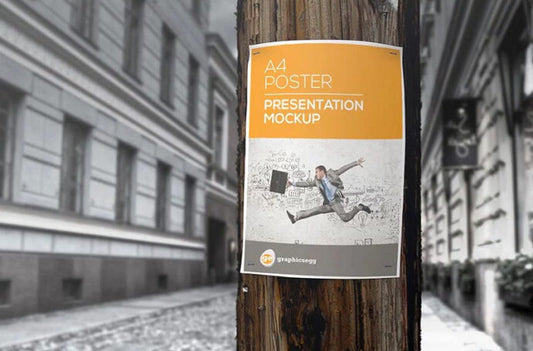 Mockup of Utility Pole Notes