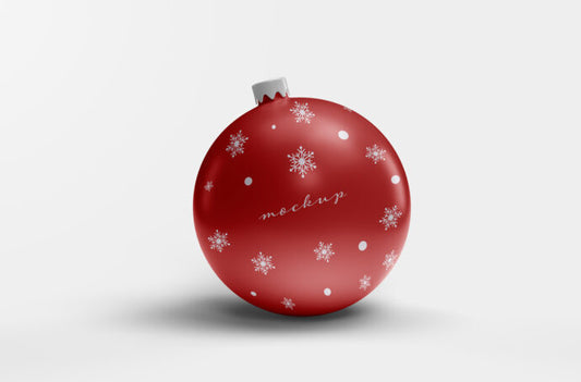 Mockup of a Christmas Ball