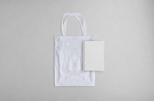 Mockup of a Cloth Bag for Product Presentation