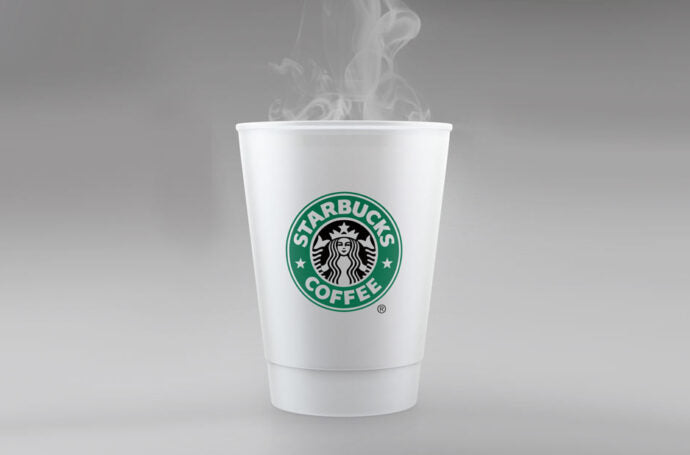 Mockup of a Coffee Cup