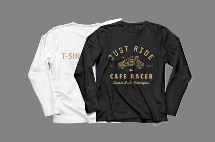 Mockup of a Long Sleeve Shirt