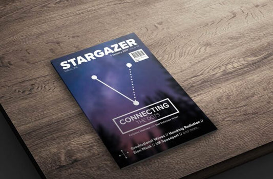 Mockup of a Magazine Cover