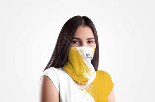 Mockup of a Neck Gaiter