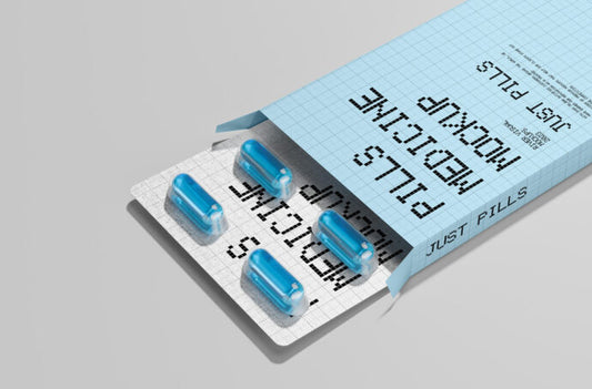 Mockup of a Pills Box