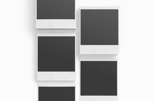 Mockup of a Polaroid Collection