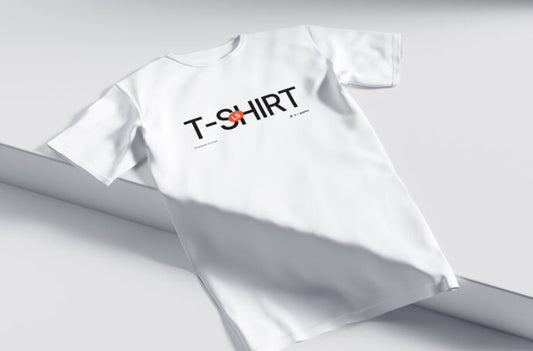 Mockup of a Slim T-Shirt