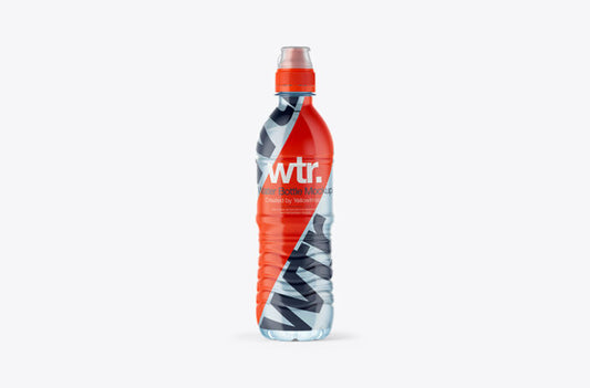 Mockup of a Sports Water Bottle