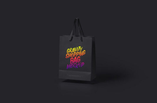 Mockup of an Anti-Gravity Shopping Bag