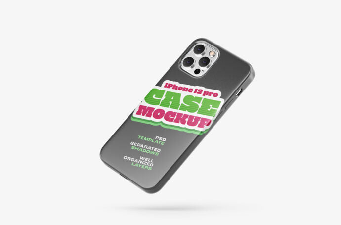 Mockup of iPhone 12 Pro Case