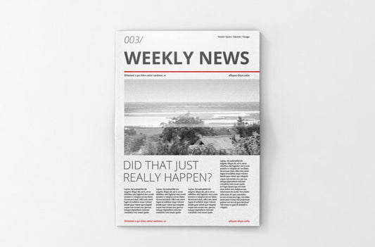 Newspaper Mockup Collection for Graphic Designers