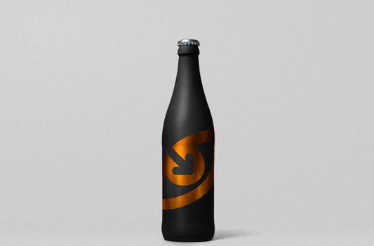 Personalized Beer Bottle Mockup Template