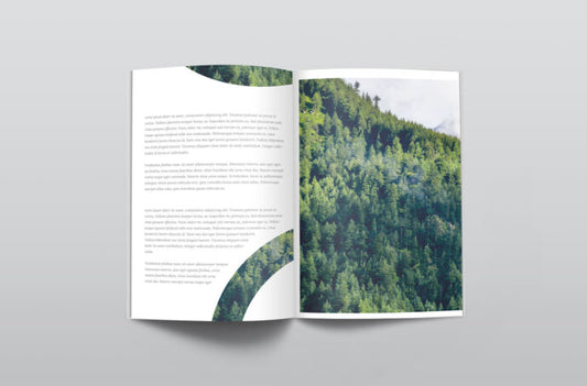 Professional Magazine Mockup Template