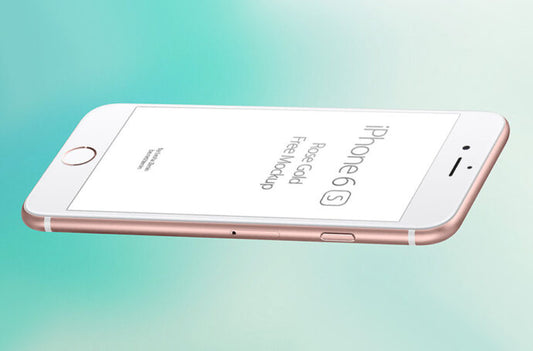 Rose Gold Edition iPhone 6S Mockup for Designers