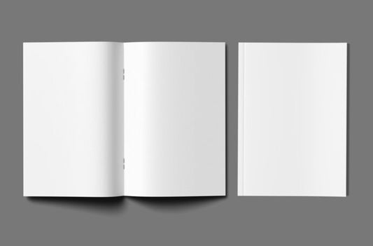 Set of Magazine Mockups for Graphic Designers