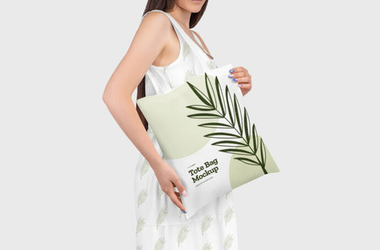 Set of Tote Bag Mockups