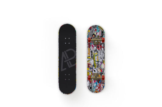 Skateboard Product Mockup Template