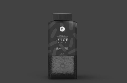 Sleek Juice Bottle Mockup Design