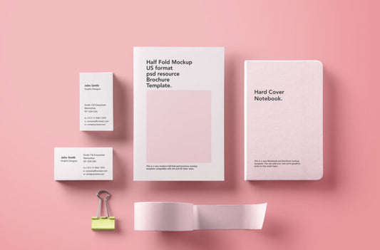 Stationery Mockup Bundle: A Basic Collection