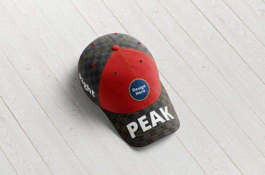 Top View Baseball Cap Mockup for Product Display