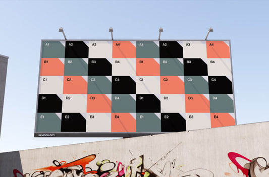 Urban Billboard Mockup: A Showcase of Large-scale Advertising in the City