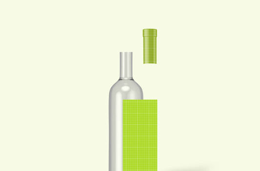 Vodka Glass Bottle Mockup Collection