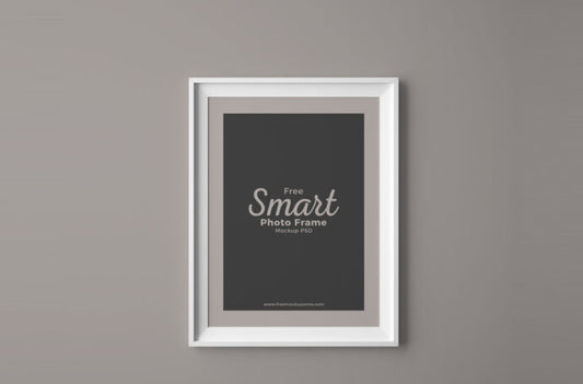 Wall Photo Frame Mockup